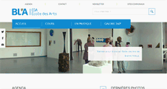 Desktop Screenshot of ecole-des-arts.braine-lalleud.be